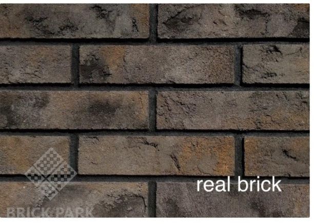 Кирпич ручной формовки Real Brick КР/1ПФ RB 07 пепел 