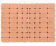 Бетонная брусчатка БРАЕР Классико коралловый 172x115x60