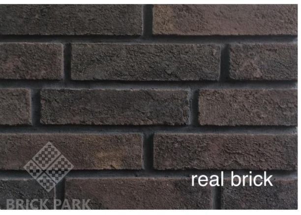 Кирпич ручной формовки Real Brick КР/0,5ПФ Ригель RB 06 горький шоколад