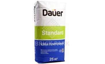 Плиточный клей Dauer для плитки и керамогранита "STANDARD / СТАНДАРТ"