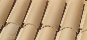 Черепица La Escandella Curved Roof Tile T5 RED Brown