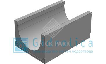 BGU-XL Универсальный лоток DN500, № 20-0, без уклона, высота 550
