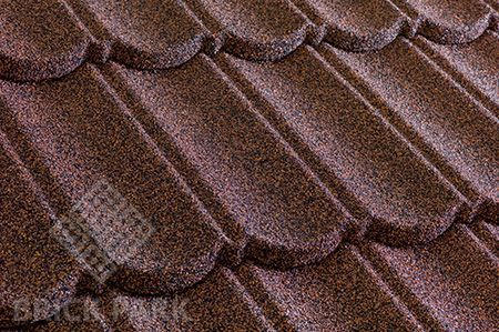 Черепица Metrotile MetroBond красно-черный