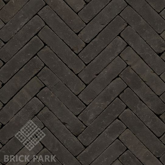 Клинкерная брусчатка Penter Nero Tumbled WF85