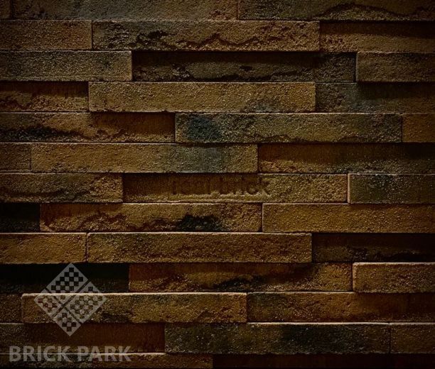 Плитка ручной работы Real Brick Коллекция 1 3D RB 1-19 Кора дуба 300х40х15