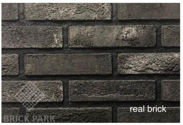 Кирпич ручной формовки Real Brick КР/0,5ПФ Ригель RB 08 седой граф 