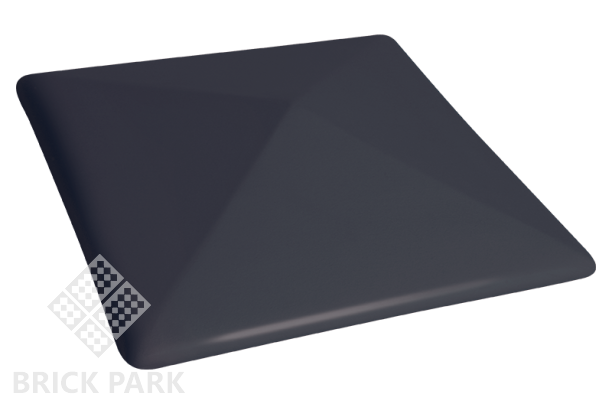 Колпаки на забор King Klinker Полярная Ночь 445x585x106