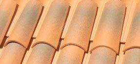 Черепица La Escandella Curved Roof Tile T4 RED Jaspee Red