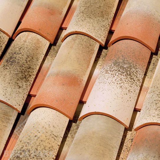 Черепица La Escandella Curved Roof Tile T40 RED Hispania