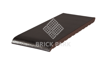 Клинкерный подоконник King Klinker Onyx black (17) 150x120x15 мм