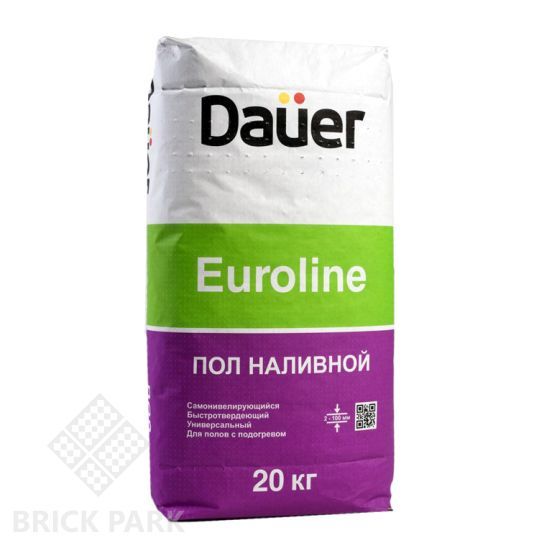 Наливной пол быстротвердеющий Dauer "EUROLINE / ЕВРОЛАЙН"