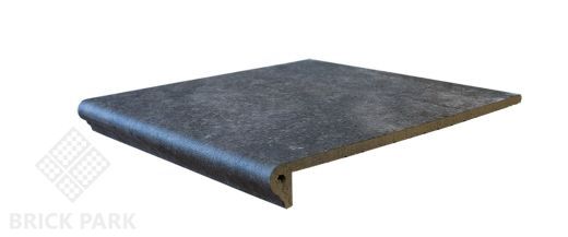 Клинкерная ступень флорентийская угл. Interbau Abell 320x320x9,5 Ashgrau 273