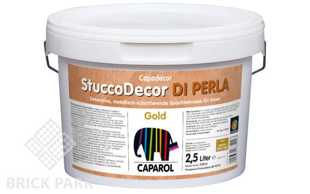 Caparol Capadecor StuccoDecor DI PERLA Silber