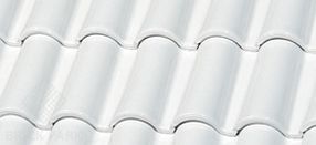 Черепица La Escandella Mixed 'S' Roof Tile Small GLAZED White