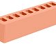 Кирпич ГКЗ Абрикосовый NF0,5