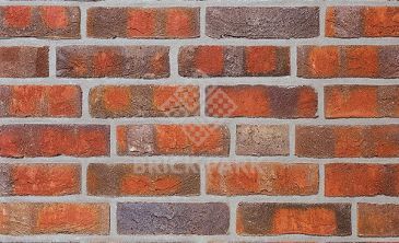 Клинкерная плитка Roben Wasserstrich Buntgeflammt угловая