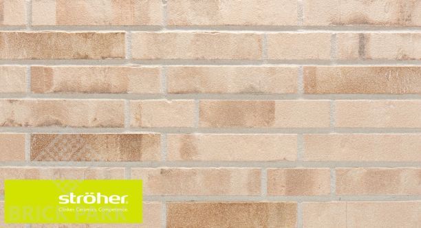 Клинкерная плитка Stroeher Kontur 480 beigebrand без затирки шва
