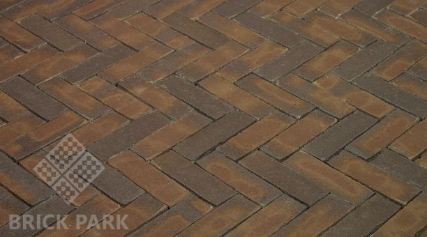 Клинкерная брусчатка Penter Oliva Wasserstrich DF85