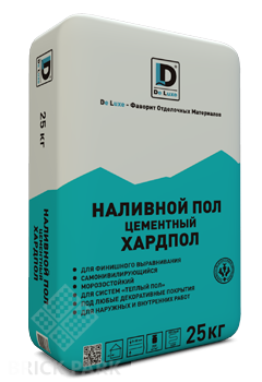 Наливной пол цементный De Luxe ХАРДПОЛ