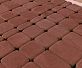 Бетонная брусчатка БРАЕР Классико винный 172x115x60