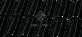 Черепица La Escandella Mixed 'S' Roof Tile Small GLAZED Black