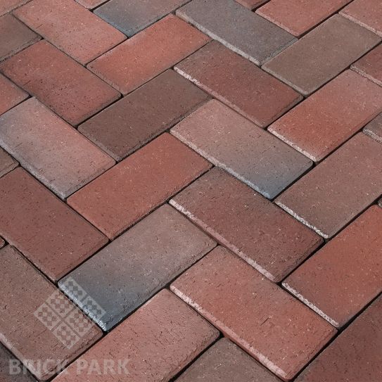 Клинкерная Брусчатка Wienerberger Rotblaubunt 240