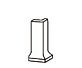 Фигурный угол внешний Stroeher Secuton TS 50 mint