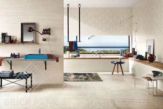 Керамогранит Italgraniti Stone Plan Vals Beige 45x90