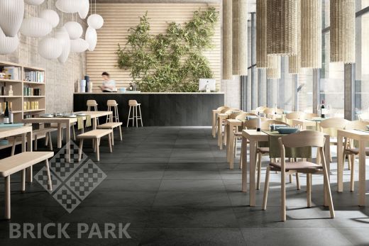 Керамогранит Italgraniti Stone Plan Lavagna Nera 10x60