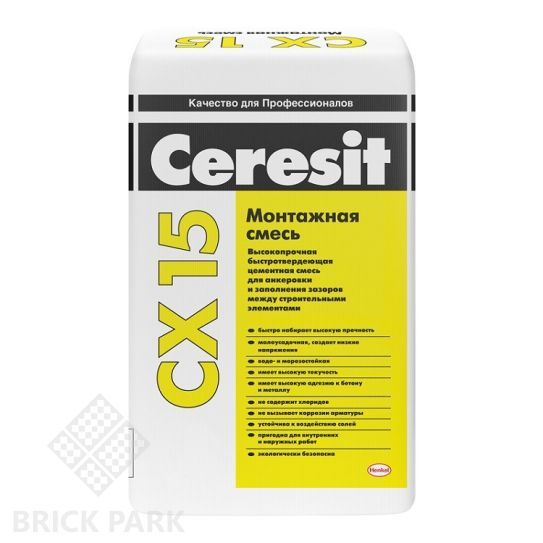 Смесь монтажная  Ceresit CX 15 25 кг