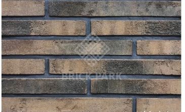Кирпич ручной формовки Real Brick КР/0,5ПФ Ригель угловой RB 05 коричневый  