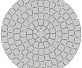 Тротуарная плитка Каменный век Классико Ориджинал Stone Base Желто-коричневый 115×115×60