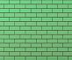 Кирпич глазурованный зеленый NF1,4