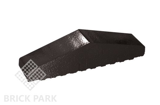 Кирпич для ограждений King Klinker Ониксовый Черный 310/250x65x78