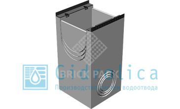 BGM пескоуловитель для тяжелых нагрузок DN400, 500/540/1000, односекционный, с чугунной насадкой