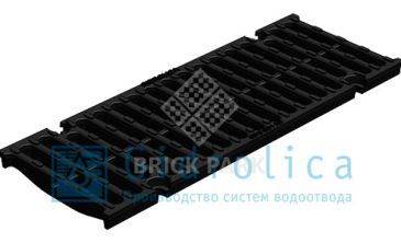 Решетка водоприемная Gidrolica Super РВ -15.19.50 - щелевая чугунная ВЧ, кл. D400
