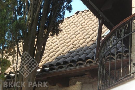 Черепица La Escandella Mixed 'S' Roof Tile Large RED Paja