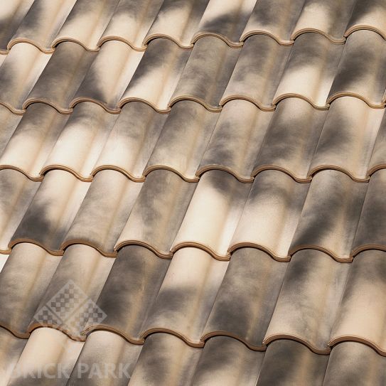 Черепица La Escandella Mixed 'S' Roof Tile Small RED Flamed Paja