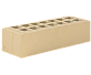 Кирпич ЖКЗ Слоновая кость рядовой NF0,7