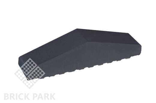 Кирпич для ограждений King Klinker Полярная Ночь 310/250x65x78