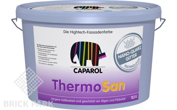 Caparol ThermoSan Fassadenputz NQG R 30 бороздчатая
