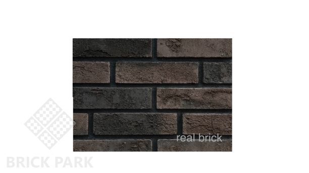 Плитка ручной работы угловая Real Brick Коллекция 6 RB 6-06 Горький шоколад 250/120х65х18