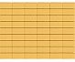 Бетонная брусчатка БРАЕР Прямоугольник Желтый 200x100x40