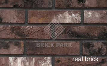 Кирпич ручной формовки Real Brick КР/0,5ПФ Ригель RB 04 бордовый