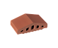 Кирпич для ограждений King Klinker Красный 180/120x100x58