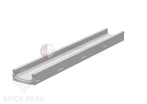 Лоток композитбетонный мелкосидящий Filcoten DN100, h55