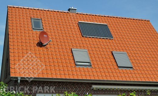 Керамическая черепица Roben FLANDERNplus Rot-engobiert (Красный,ангоб)