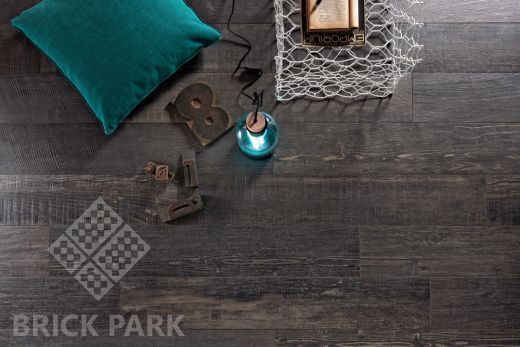 Керамогранит Italgraniti Scrapwood Coke 15x90