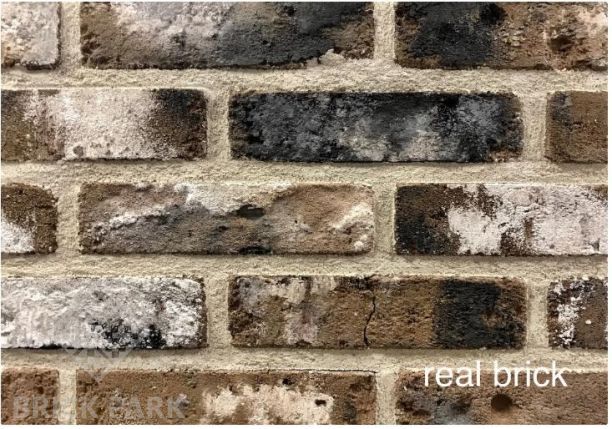 Кирпич ручной формовки Real Brick КР/0,5ПФ угловой loft RB 05 коричневый
