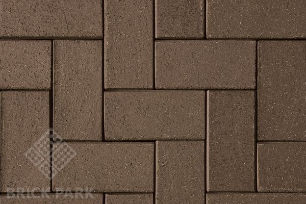 Клинкерная брусчатка ABC-Klinkergruppe Schwarz Braun 200х100х52